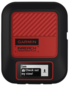Garmin inReach Messenger Plus, SOS Satellite Communicator (Black/Red)