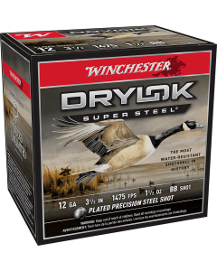 Winchester Drylok Super Steel 12 Gauge 3.50 1 1/2 oz BB Shot (Box)
