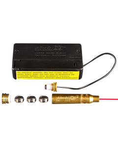 Aimshot Laser Bore Sight 20x .223 Rem with Modular Battery Pack (Brass)