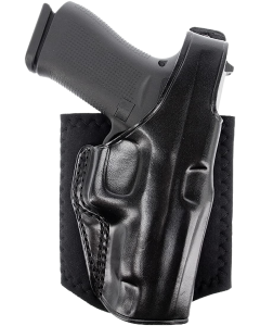 Galco Ankle Glove Holster Black Neoprene Compatible with Glock 43 Right
