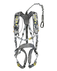 Hawk Elevate Lite Safety Harness Chaos Black Padded Nylon OSFA