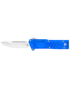 CobraTec Special Forces OTF Knife Blue Drop Point Blade