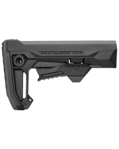 Strike Mod2 Rifle Stock Black Polymer for AR Buffer Tubes