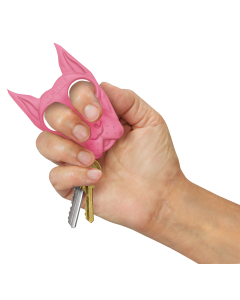 PSP Spike Key Chain repels attacker Pink ABS Plastic