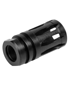 LBE A2 Birdcage Flash Hider Black Steel 5.56 NATO