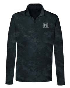 Hornady Performance Long Sleeve, 1/4 Zip Pullover, Size 3XL (Black)