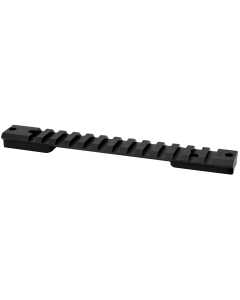 Warne Bergara Picatinny Rail Long Action Black 0 MOA