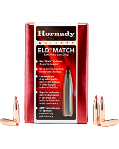 Hornady 140 gr ELD Match Bullets .264 500 Count