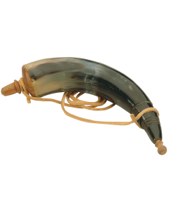 Traditions Authentic Powder Horn with Sling