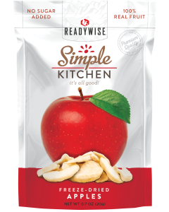 Readywise Sweet Apple Freeze Dried Fruit Pouch, 1-Serving