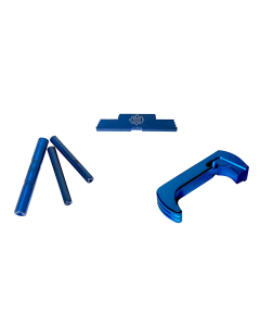 Cross Armory 3-Piece Kit Glock Gen5 Blue Anodized Aluminum