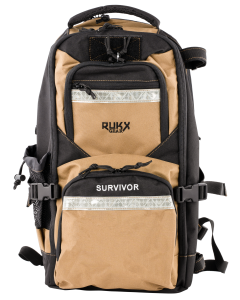 Rukx Gear Survivor Tan Water Resistant Backpack