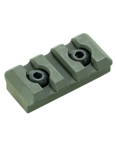 OD Green M-LOK 3 Slot Picatinny Rail for AR Platform