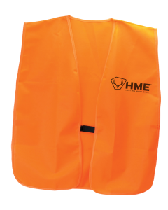 HME Big Boy Orange Polyester Safety Vest