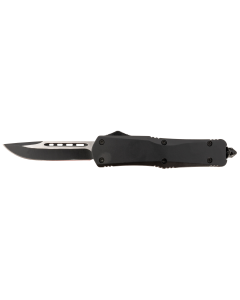 Steel River Knives Spartan Drop Point 440C SS Black Handle