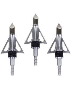 Allen Impact Fixed Blade Broadhead 3 Pack Silver 100gr 3 Blades