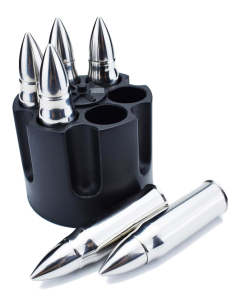 Caliber Gourmet Silver Bullet Chillers Stainless Steel