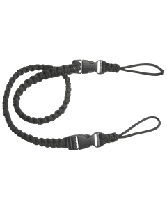 Outdoor Connection Black Paracord Binocular Strap