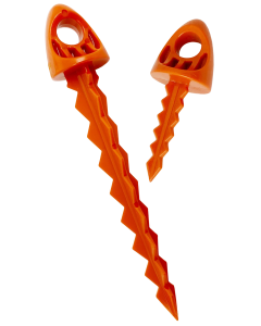 Targettack Orange Polycarbonate Plastic Target Variety (12 Pack)