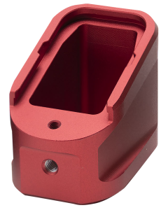 Strike EMP Red Extended Mag Plate for Glock G17/G22 Aluminum