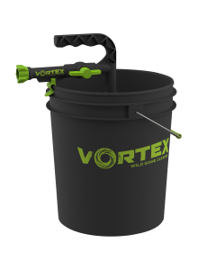 HME Wild Game Cleaner Black/Green with Bucket