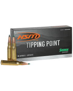 HSM Tipping Point 2 7mm Rem 162 Gr Hornady SST (Box)