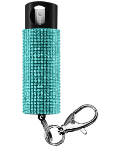 Skyline USA Pepper Spray Keychain (Teal)