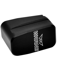 Warne Mag Extension Black for Glock 43 Adds 2 Rounds