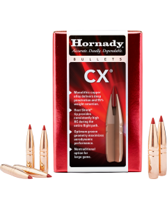 Hornady CX Copper Alloy Expanding Bullet 6.5grn 50/25