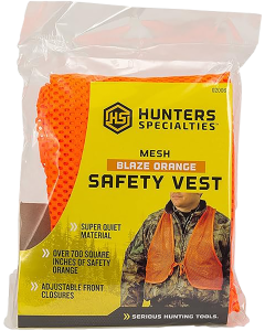 Hunters Specialties OSFA Orange Mesh Safety Vest