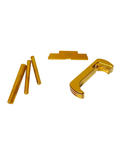 Cross Armory 3-Piece Kit Glock Gen5 Gold Anodized Aluminum