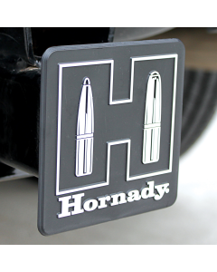 Hornady Black/White Plastic Hitch Cover