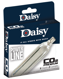 Daisy CO2 Cylinders 7580 5-Pack