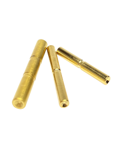 Cross Armory 3-Pin Set Glock Gen5 Gold Dimpled Steel