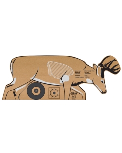 EZ Aim Deer Silhouette Target Brown/White