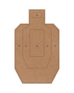 Action Target Cardboard Hanging Targets (100 Pack)