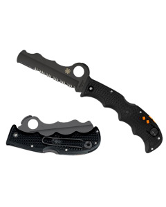 Spyderco Assist Black Blade Emergency Rescue Knife