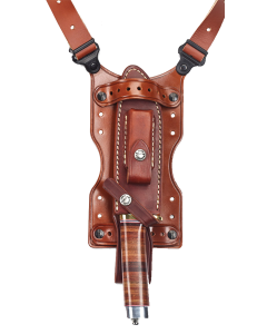 Galco Shuka Leather Knife Holder for Shoulder Harness Tan