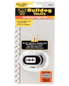 Bulldog Combination Trigger Lock Black Metal Gun Lock