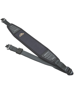 Butler Creek Rhino Rib Rifle Sling Black Nylon Padded with QD Swivels