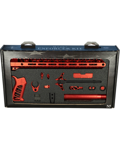Timber Creek Outdoor Inc Enforcer Complete Build Kit Red Anodized for AR15