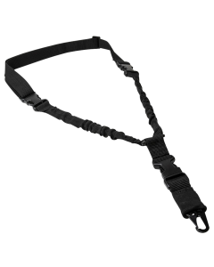 Ncstar Single Point Sling Deluxe Black Nylon Adjustable Bungee