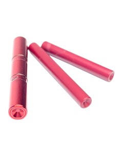 Cross Armory 3-Pin Set Dimpled Red Steel for Glock Gen5 Pistols