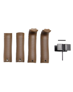 Glock Backstrap Beavertail Set Dark Earth Polymer