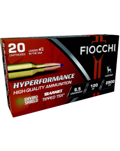 Fiocchi Hyperformance 6.5 Creedmoor 120 Gr Barnes Tipped TSX (Box)