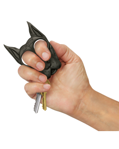 PSP Spike Self-Defense Keychain Black ABS Plastic Key Chain