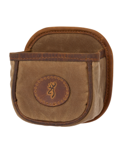 Browning Santa Fe Shell Carrier Canvas Leather Tan Belt Clip