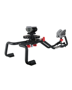 Birchwood Casey Bravo Shooting Rest Rifle Black Red Steel 15 lbs