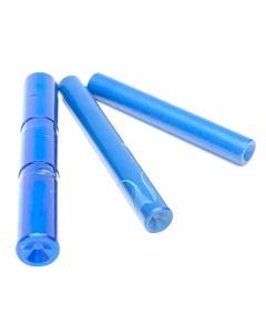 Cross Armory 3-Pin Set Glock Gen5 Blue Dimpled Steel