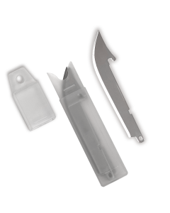AccuSharp Replaceable Blade Razor Knife with 6 Blades 3.5 Inch